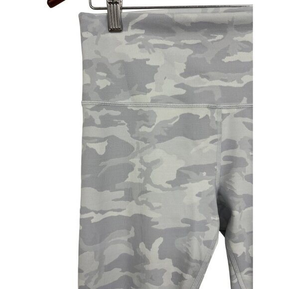 Lululemon Womens Size 10 Wunder Under Gray Camo High-Waisted Leggings EUC - Picture 3 of 6